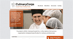 Desktop Screenshot of culinarycorps.org